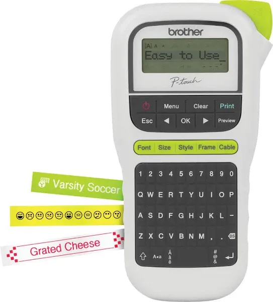 Brother P-Touch Easy Portable Label Maker PTH110