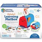 Learning Resources LER5511 Alphabet Learning Mailbox - ABC Learning Toys for