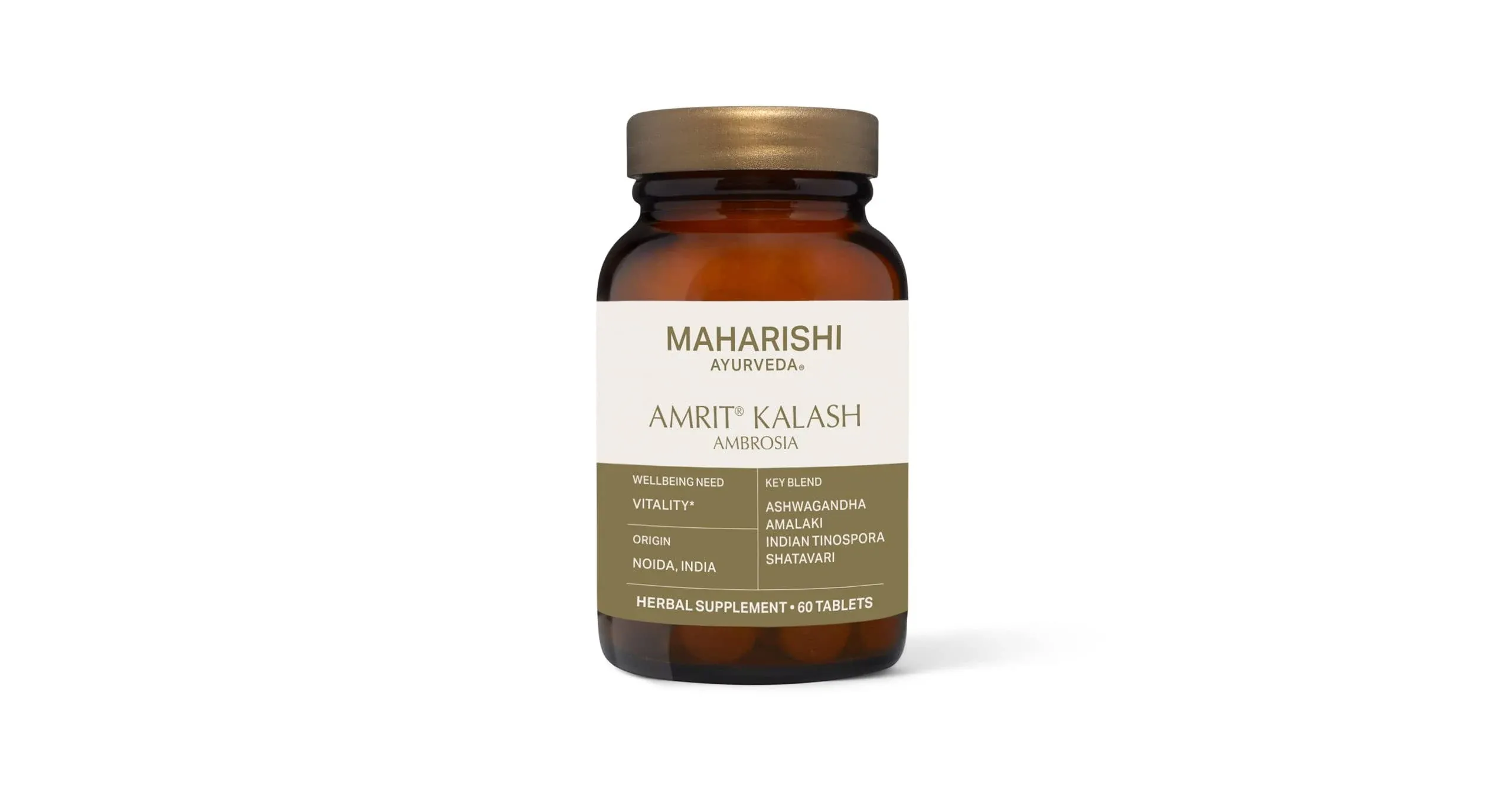 Maharishi Ayurveda Amrit Kalash Ambrosia Full-Spectrum Antioxidant Tablets