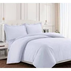 Tribeca Living Valencia Oversized Duvet Cover Set