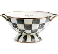 BN mackenzie childs courtly check colander - small size 