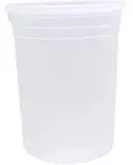 Containers Food Deli Storage 32-Ounce Reditainer 24-Pack Lids