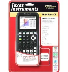 TI-84 Plus CE Graphing Calculator