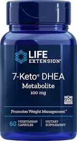 7-Keto® DHEA Metabolite 60 Capsules Life Extension