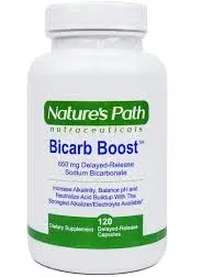 Sodium Bicarbonate 650 mg Tablets - Strongest Alkaline Tablets - Electrolyte Supplement & Keto Electrolyte Pills, Salt Tablets Hydration & Rehydration, Endurance, Stamina: 120 Capsules