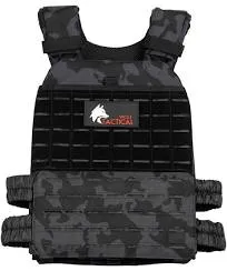 WOLF TACTICAL Adjustable Weighted Vest – WODs, Strength and Endurance