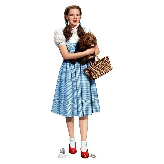 THE WIZARD OF OZ - DOROTHY &amp; TOTO - LIFE SIZE STANDUP/CUTOUT BRAND NEW - 1496