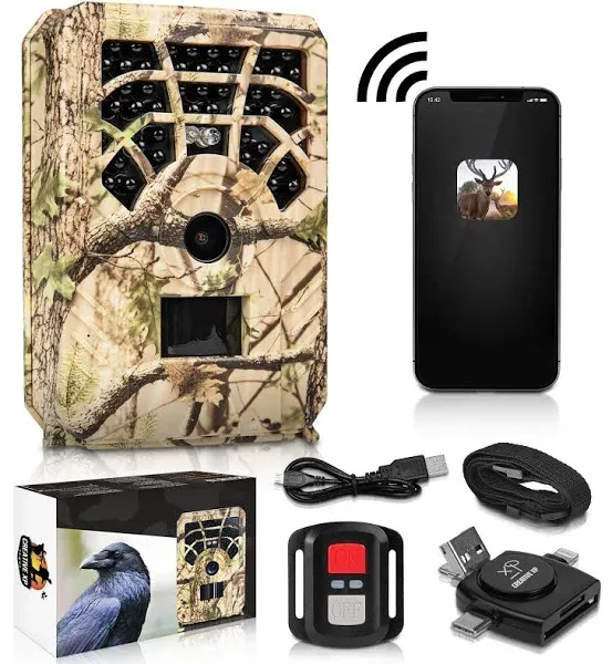 CREATIVE XP Cellular Trail Outdoor Waterproof WiFi Camera with Night Vision