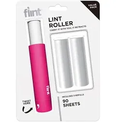 Flint Paper Lint Roller 3-1/2 in. W x 3-1/2 in. L