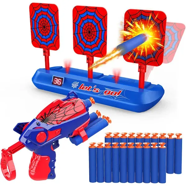 Spider Shooting Toys for 3-12 Year Old Boys,Shooting Targets for Guns Toys for ...