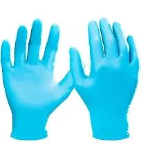 XXL 5 Mil Nitrile Gloves : Box of 100 : Powder &amp; Latex Free : 2XL Disposable