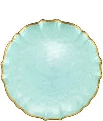 Vietri Baroque Glass Plate