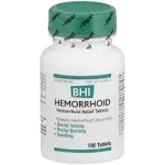 BHI Hemorrhoid Relief - 100 Tablets