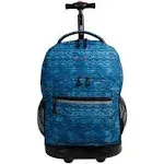 J World New York Sunrise Rolling Backpack, Water Mark, 18"