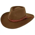 Outback Trading Dusty Rider Wool Brown Hat (1379-BRN)