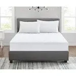 Truly Calm Silver Cool Antimicrobial Mattress Pad - White