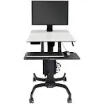 Ergotron WorkFit-C Single Sit Stand Workstation