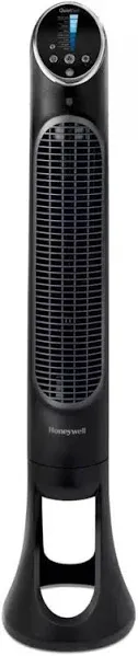 Honeywell QuietSet 8-Speed Whole-Room Tower Fan, Black