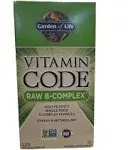 Garden of Life Vitamin Code Raw B-Complex Nutrient Formula, Capsules - 60 count