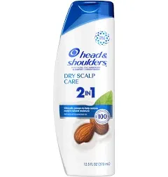 Head and Shoulders Shampoo and Conditioner 2 in 1, Anti Dandruff Treatment, Dry Scalp Care, 32.1 fl oz, Twin Pack