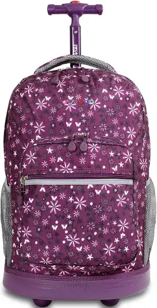 J World Sunrise Rolling Backpack