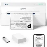 POLONO Bluetooth Thermal Shipping Label Printer Wireless 4x6 Shipping Label Printer for Small Business