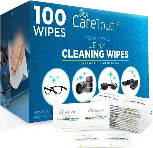 Care Touch Lens Cleaning Wipes