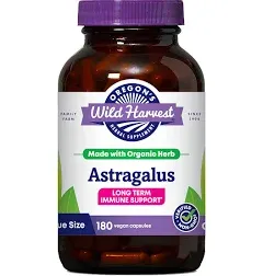 Oregon's Wild Harvest Astragalus Premium Grade Root, Capsules - 90 count