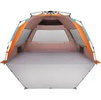 Oileus XX-Large Beach Tent with Sun Shelter