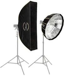 Glow EZ Lock Beauty Dish Softbox Portrait Kit