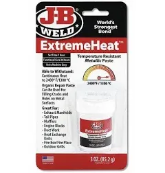 J-B Weld Extreme Heat High Temperature Resistant Metallic Paste