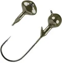 Strike King Tour Grade Football Jig Head - Green Pumpkin, 3/8oz, 3pk