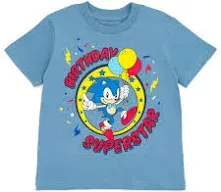 SEGA Sonic The Hedgehog Birthday T-Shirt