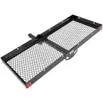 Pro-series 6502 StrongArm Hitch Mounted Folding Cargo Carrier for 2” Receivers, Black