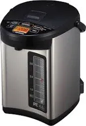 Zojirushi CV-JAC40 Water Boiler and Warmer 4.0 Liter Stainless Black