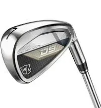 2022 Wilson Launch Pad 2 Irons-RH 6-PW w/ Evenflow Graphite Regular Flex