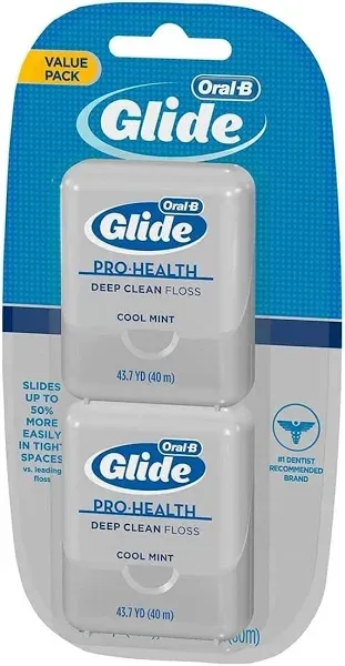 Oral-B® Glide Pro-Health™ Deep Clean Cool Mint Floss - 40 m