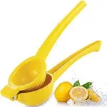 Zulay Kitchen Metal Lemon Squeezer - Handheld Lemon Juicer Squeezer - Easy to...