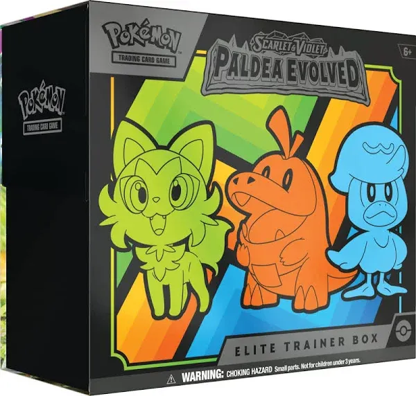 Scarlet &amp; Violet: Paldea Evolved - Elite Trainer Box