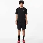 Lacoste Diamond Weave Taffeta Tennis Shorts Black M