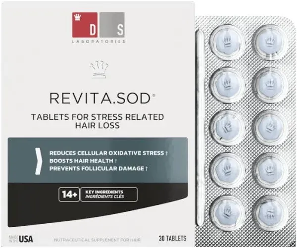 Revita.SOD Tablets For Stress Related Hair Loss