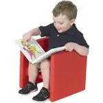 Children's Factory Chair Cube - Red