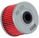 K&amp;N Motorcycle Oil Filter: High Performance, KN 113