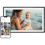 Skylight Frame: 15 inch WiFi Digital Picture Frame with Load from Phone Capability, Touch Screen Digital Photo Frame Display - Gift for Friends and Family