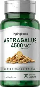 Astragalus Root, 4500 mg (per serving), 90 Vegetarian Capsules