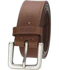 "Men's Brown Double Stitch Belt"