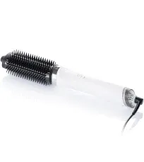 ghd Duet Blowdry-Hair Dryer Brush-Wet to Blow Dried with No Heat Damaage, 3X more Volume, 24hr Long Lasting Results, Blow Dry with No Fizz, 50% More Shine, Black/White