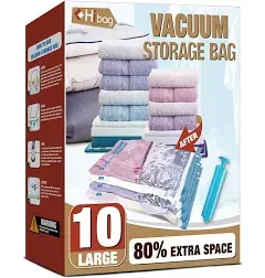  Vacuum Storage Bags, 30-Pack Space Saver Vacuum Storage Bags, Vacuum 30-COMBO