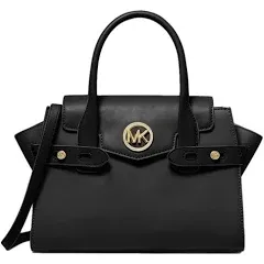 Michael Kors Medium Satchel Handbag Bag Tote Messenger Shoulde Purse + Wallet MK