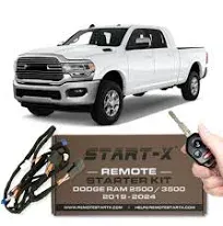 Start-x Remote Starter Kit for 2019-2024 Ram 2500/3500